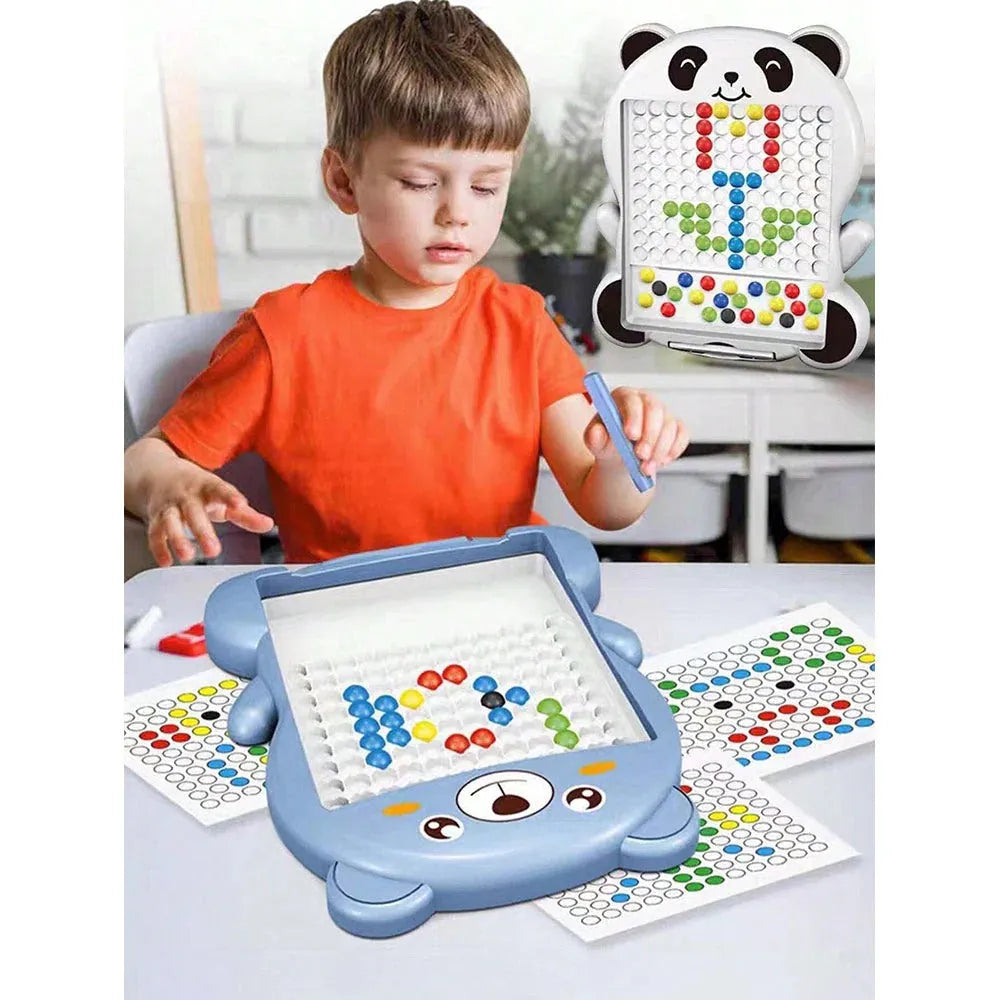 Magnetic Drawing Board - Educational Dot-to-Dot Creativity Board