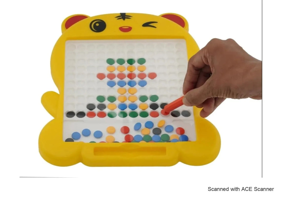 Magnetic Drawing Board - Educational Dot-to-Dot Creativity Board