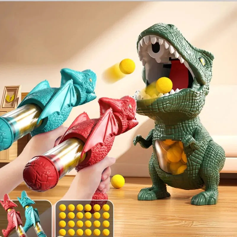 Dino Shooter Toy – Fun Ball & Soft Bullet Game